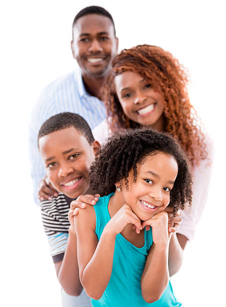 istock Beautiful family portrait 504581949
