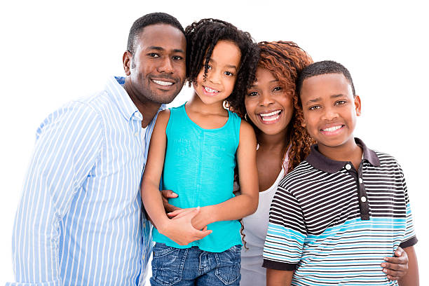 istock Beautiful happy family 504582149