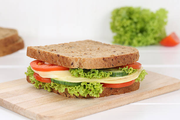 istock Sandwich toast bread for breakfast with cheese 504583698