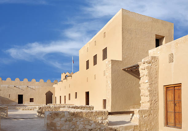 istock Inside view western portion of Riffa fort, Bahrain 504584591