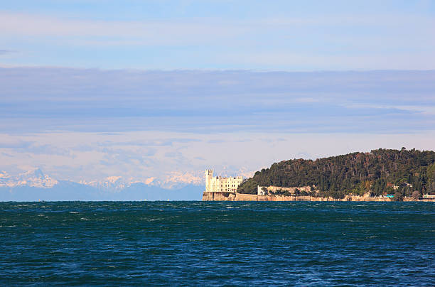 istock Miramare castle in Trieste 504585581