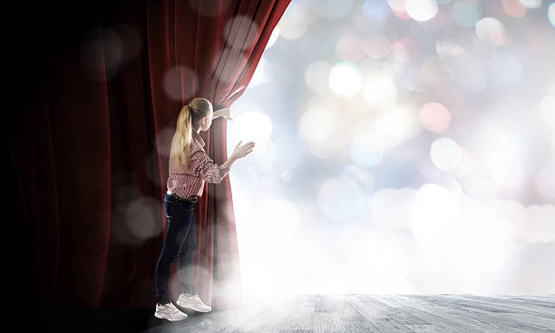 istock Woman at stage 504585833