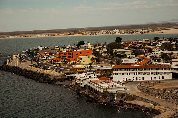 Puerto Peñasco Beach, Mexico. stock photo