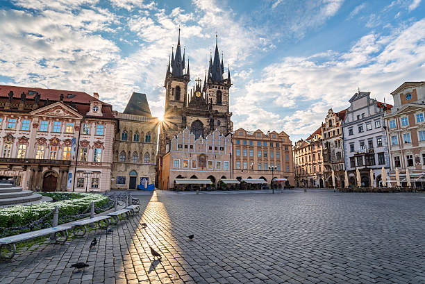 istock Old town square - Prague - Czech Republic 504588080