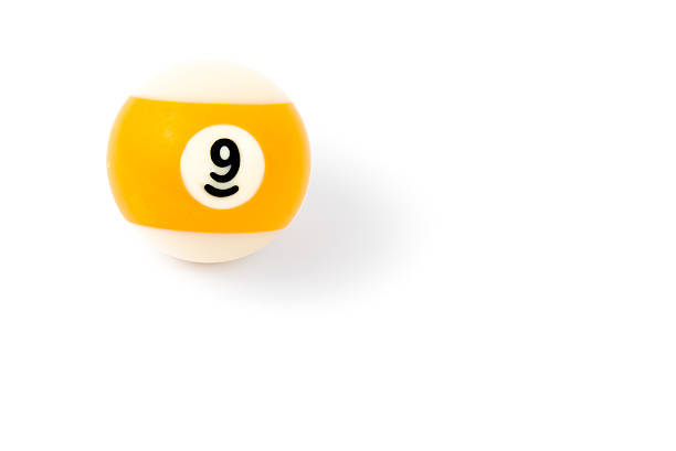 3d Render Number 5 Red Billiard Ball, Object  + Shadow Clipping Path, Sport, Tournament, Olympic sports concepts