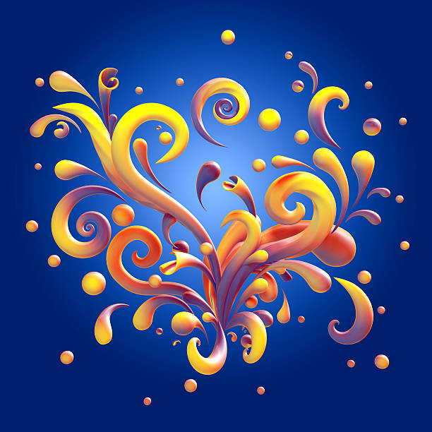 istock 3d abstract magical colorful confetti clip art 504599703