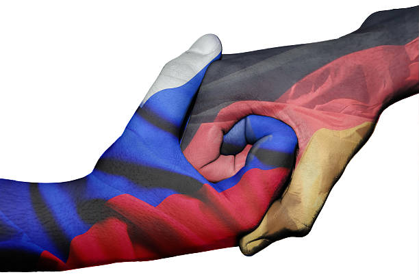 istock Handshake between Russia and Germany 504599905