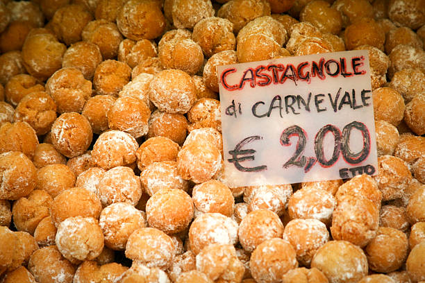 istock Venice Carnival Pastries in a Bakery Window, Italy 504600833