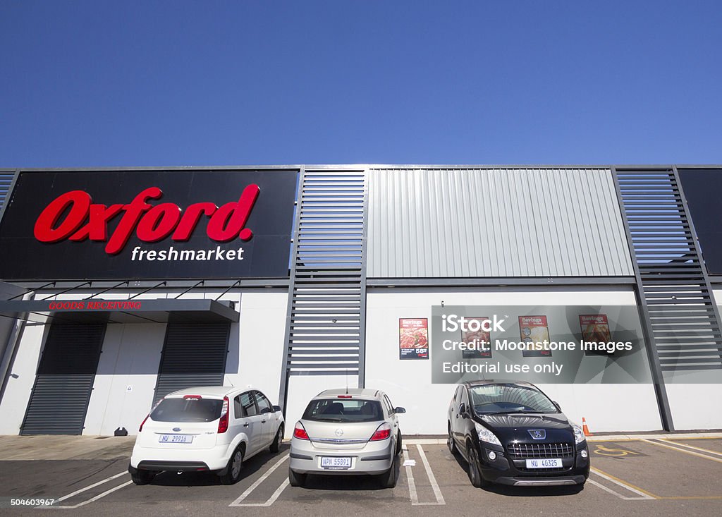 Hillcrest Heritage Market in Durban, South Africa Hillcrest, South Africa - May 19, 2014: A fresh market megastore at the Hillcrest Heritage Centre outside Durban, with cars with identifiable registration plates. Africa Stock Photo