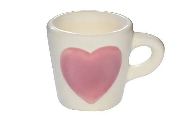 Photo of Pink Heart Coffee Cup