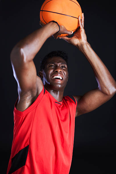 istock Playing a tough basketball game. 504604679