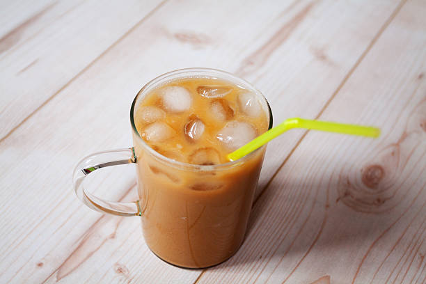 istock Glass of iced coffee 504604775