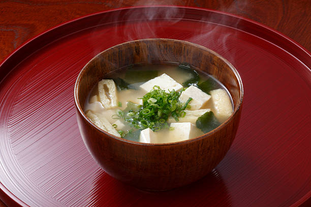 istock Miso soup.Miso soup　　 504605388