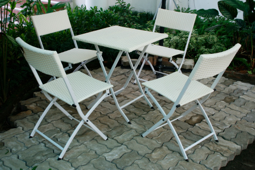 Garden chairs set