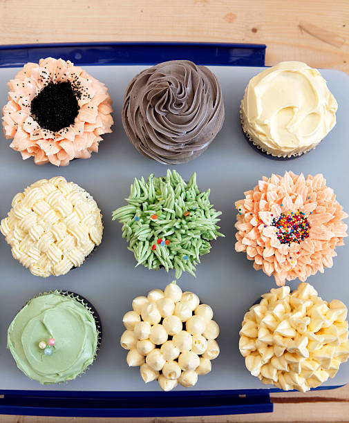 istock Colorful cupcake in party 504606977