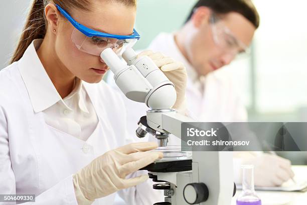 Clinical Study Stock Photo - Download Image Now - Adult, Analyzing, Beautiful People