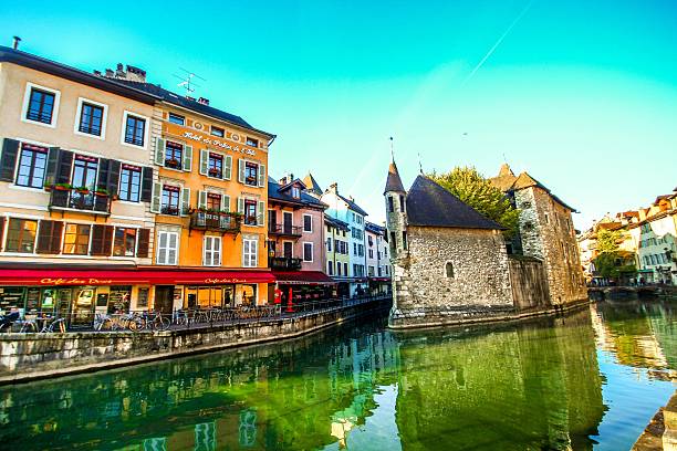 istock Palais de L'isle and Thiou river in Annecy 504609620