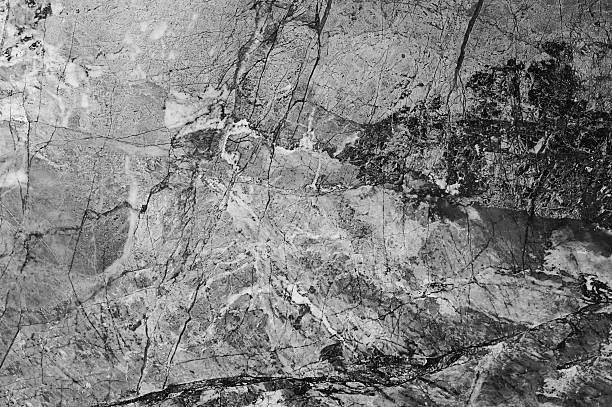istock Black and white marble texture, Detailed structure of marble 504611070