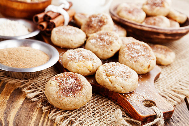 istock Homemade  oatmeal cookies with cinnamon 504613368