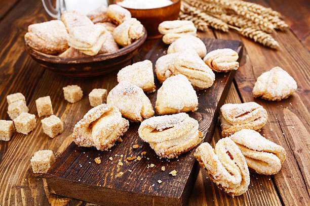 istock Homemade cookies with curd 504615120