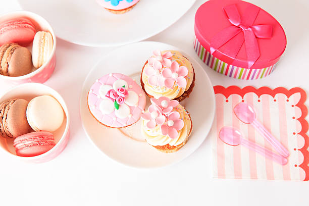 istock delicious dessert table for the party 504618090