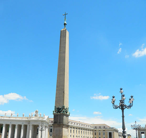 istock Ancient Egyptian obelisk Vatican City, Rome, Italy 504634168