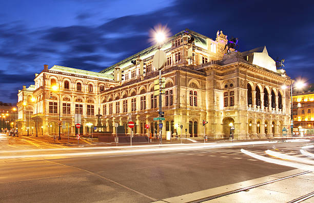istock Vienna  's State Opera House at night, Austria 504637832