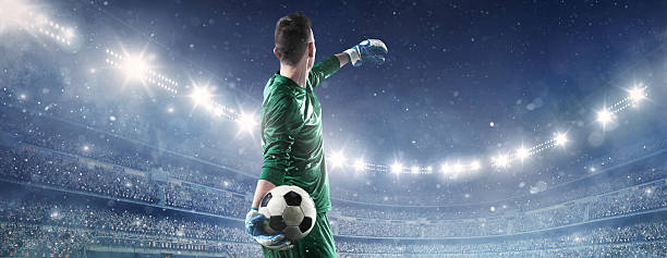 istock Soccer goalkeeper in action 504638802