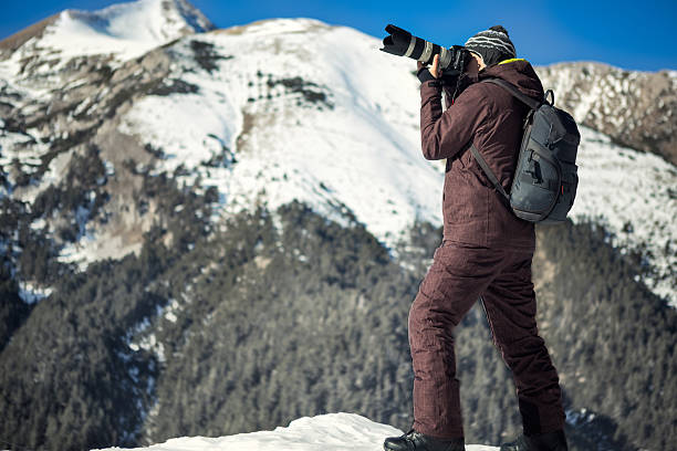 istock Photographer takes pictures 504639066