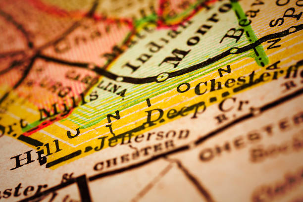 istock Union | North Carolina County Maps 504639916