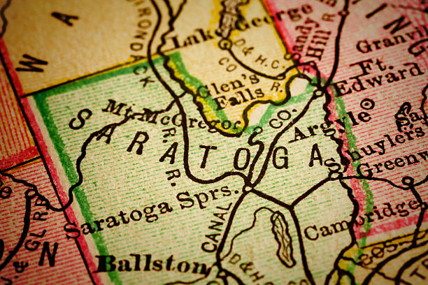 istock Saratoga | New York County Maps 504640306