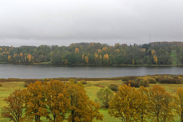 Lake Viljandi stock photo