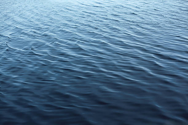 istock Blurred waves on surface of the water blue sea background 504645964