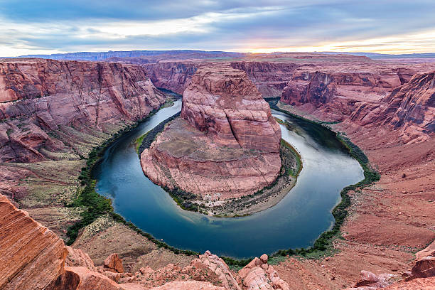 istock Horseshoe Bend at dusk, Arizona, USA 504647406