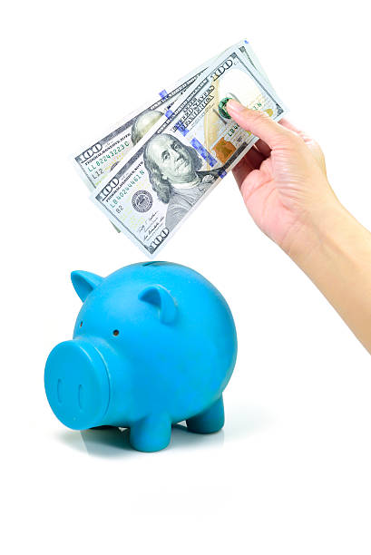 istock Hand with usd money, Save Money 504648934