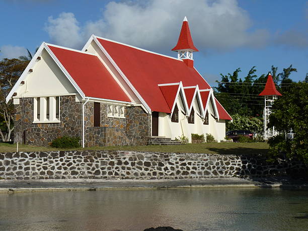 istock Red Roofed Church 504650819