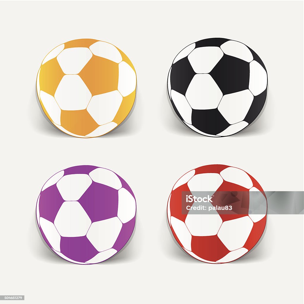 Ball Design Simple Realistic Design Element Ball Stock Illustration - Download Image Now ...