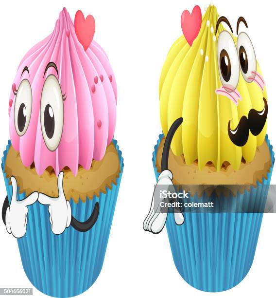 Cupcakes Stock Illustration - Download Image Now - Bread, Cake, Candy