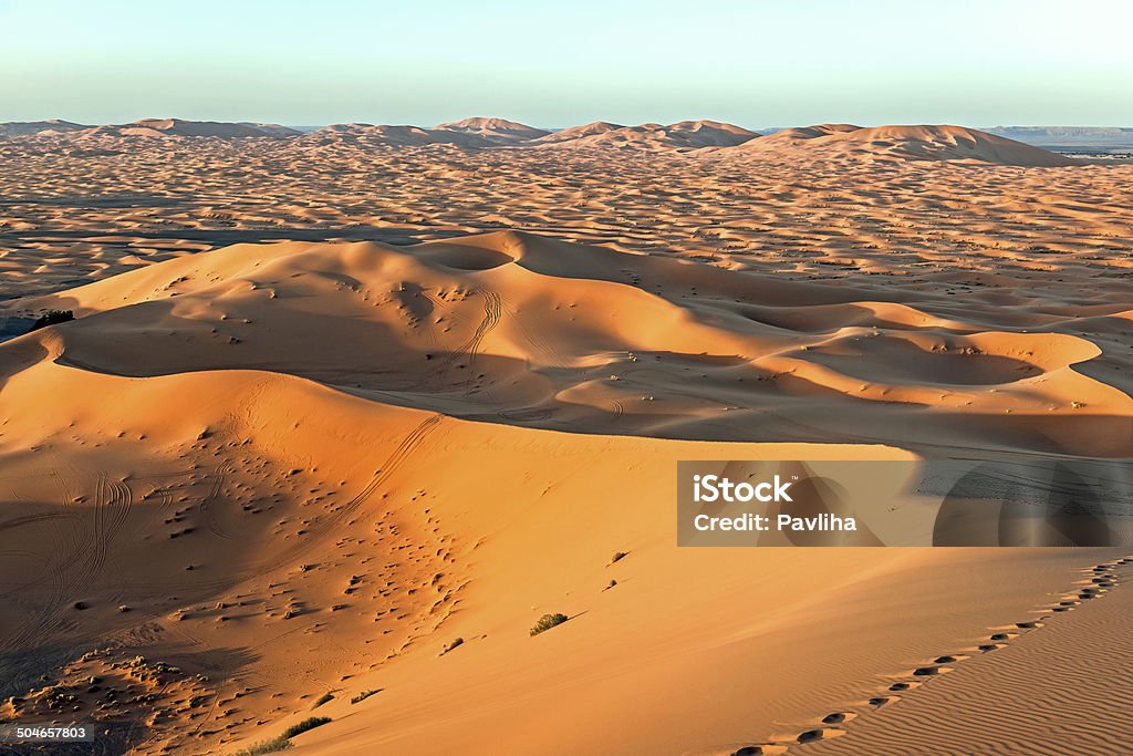 ЭРГ Chebbi песчаные дюны, Марокко, Северная Африка - Стоковые фото Erg Chebbi Dunes роялти-фри