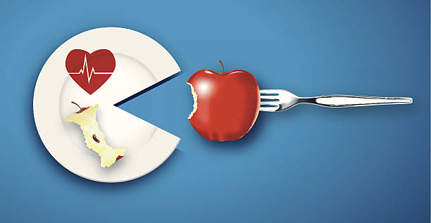 istock Vector of Healthy Heart food concept 504682005