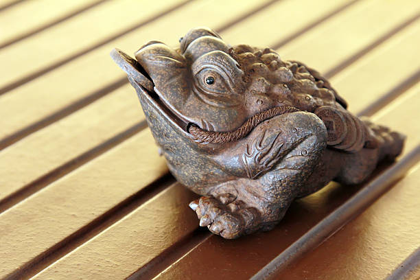 Traditional Chinese tea pet on the desk, china