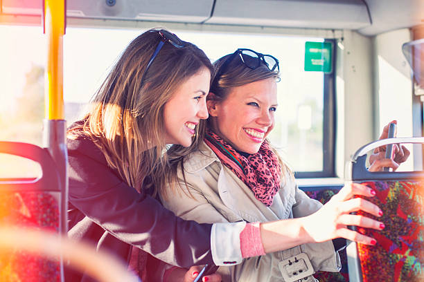 istock Friends traveling by bus 504685211