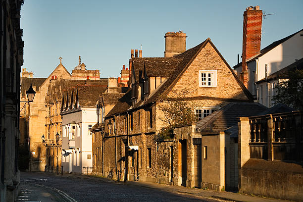 istock Morning streets of Oxford. 504685833
