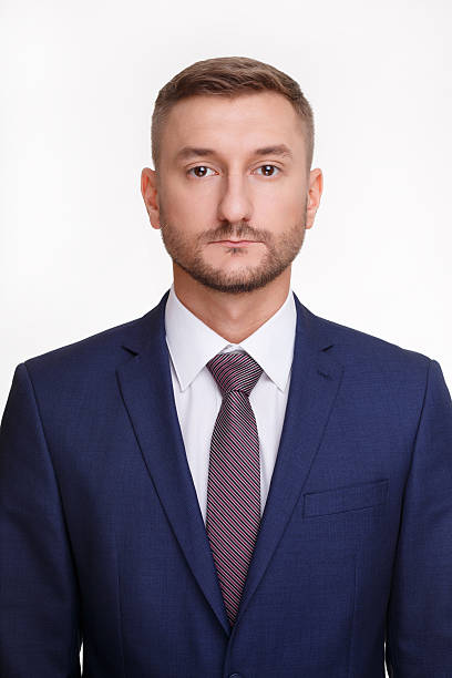 istock Confident businessman portrait 504694080
