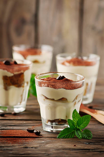 istock Traditional italian cake tiramisu with cookie and coffee 504698176