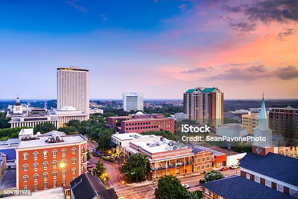 Tallahassee Florida Usa Stock Photo - Download Image Now - Tallahassee, Florida - US State, Urban Skyline
