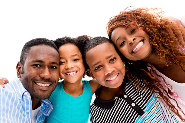 istock Happy family portrait 504704809