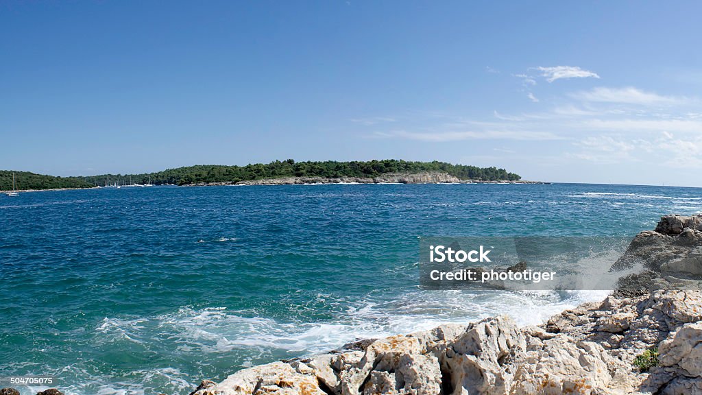 Mar da Croácia - Royalty-free Croácia Foto de stock