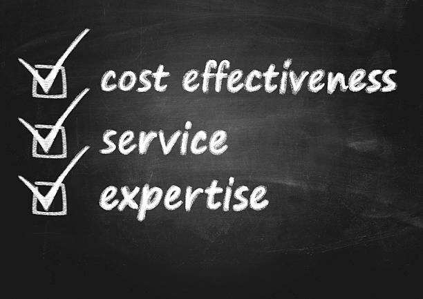 istock business background concept for cost effectiveness, service and expertise 504705386