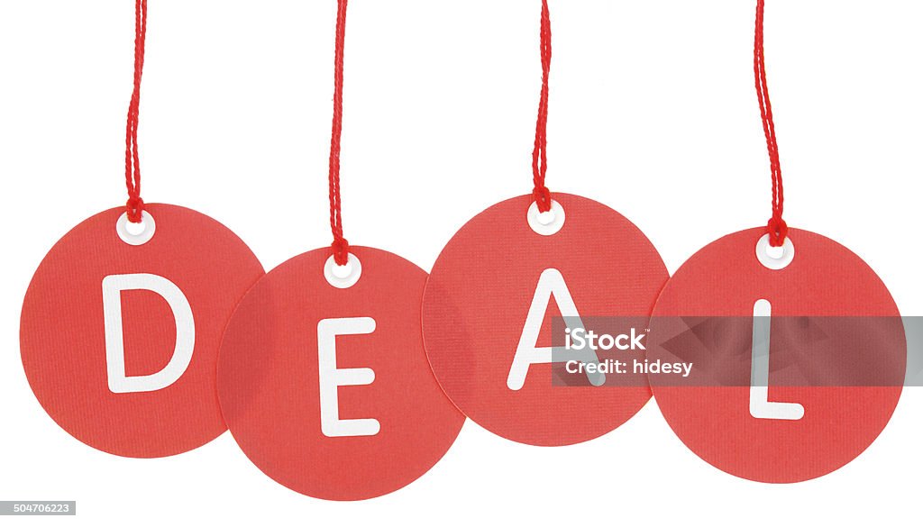 Negócio-Imagem de Tags isolado círculo vermelho - Foto de stock de Acordo royalty-free